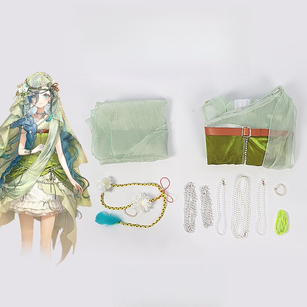 Return to the Future 1999 Happy Bird Catcher Cosplay Costume Full Set for Women Performance - Coscosmos