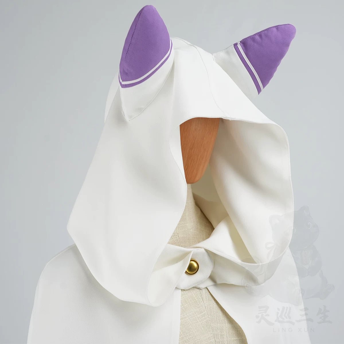 Re:ZERO - Starting Life in Another World - Emilia Cape Cosplay Costume for Anime Fans - Coscosmos