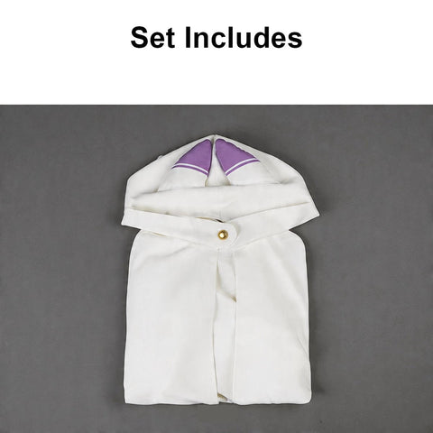 Re:ZERO - Starting Life in Another World - Emilia Cape Cosplay Costume for Anime Fans - Coscosmos