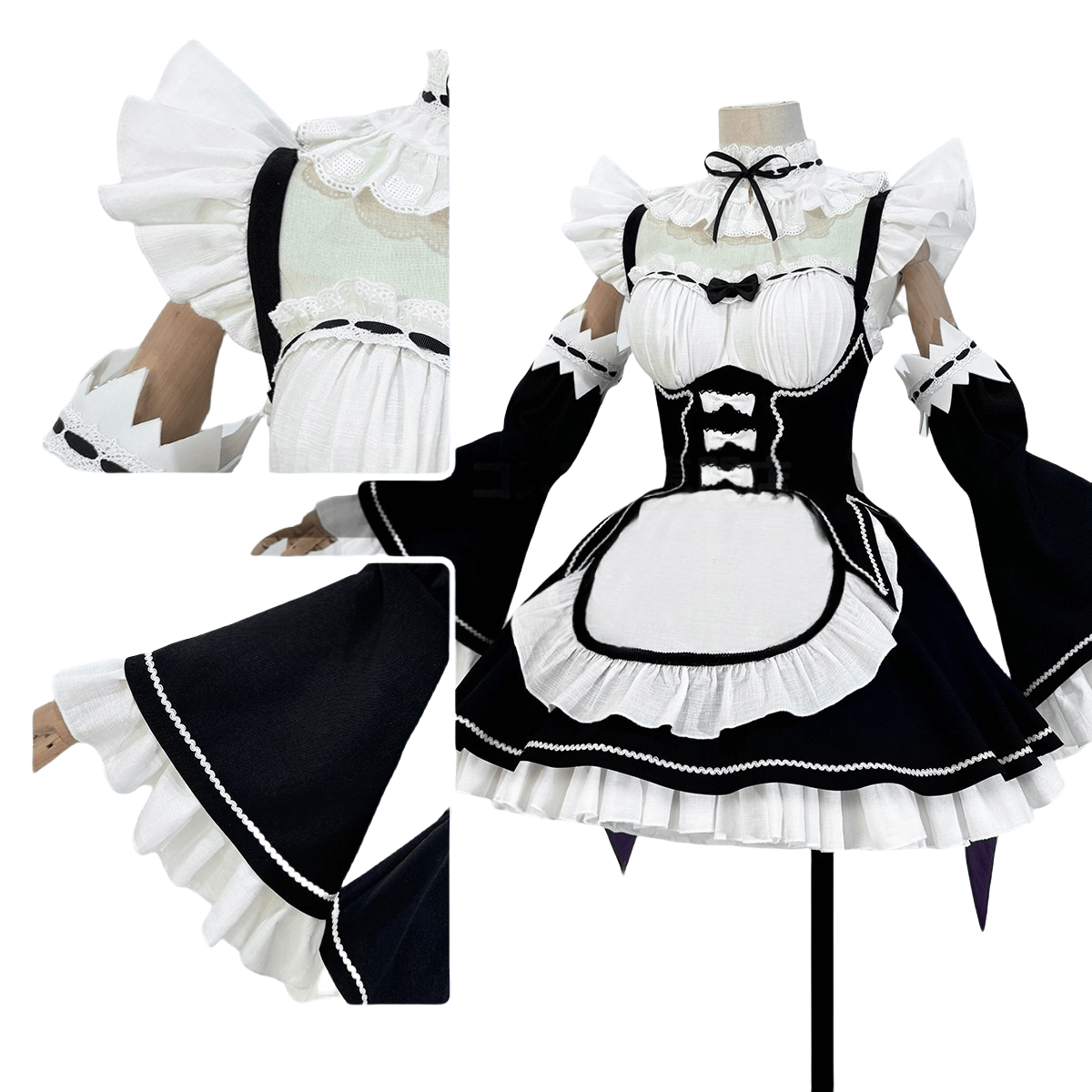 Re:Zero - Starting Life in Another World Rem Cosplay Costume - Coscosmos
