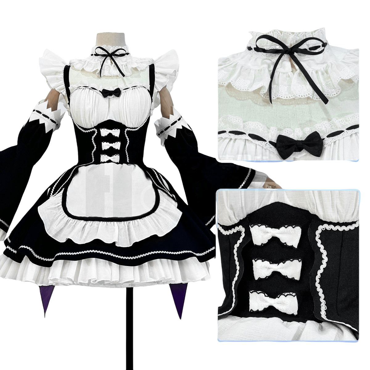 Re:Zero - Starting Life in Another World Rem Cosplay Costume - Coscosmos
