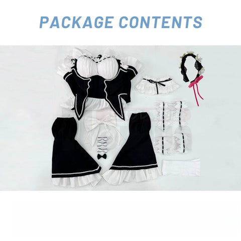 Re:Zero − Starting Life in Another World Rem Maid Cosplay Costume - Coscosmos