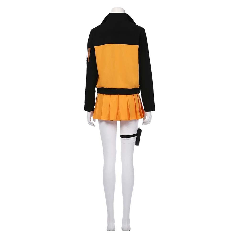 Rock Lee Cosplay Costume - Naruto Ninja Character Women Jumpsuit for Halloween - Coscosmos