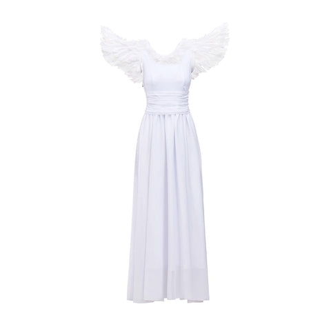 Romeo and Julia - Juliet White Dress Cosplay Costume - Coscosmos