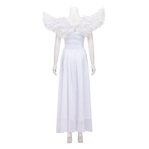 Romeo and Julia - Juliet White Dress Cosplay Costume - Coscosmos