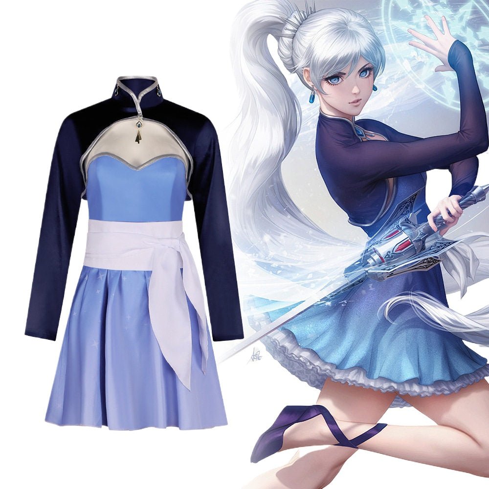 RWBY Weiss Schnee Cosplay Costume - Coscosmos