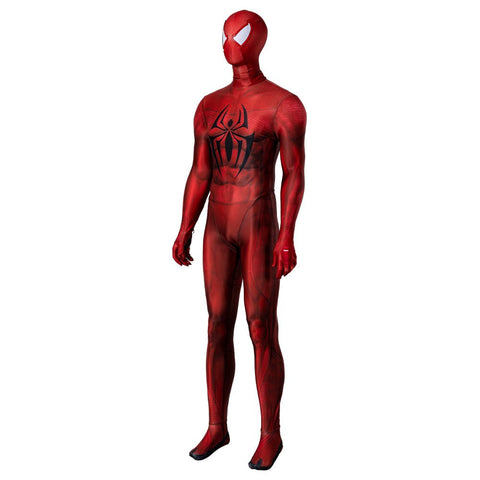 Scarlet Spider Cosplay Costume - Spider - Man: Across the Spider - Verse Authentic Outfit - Coscosmos