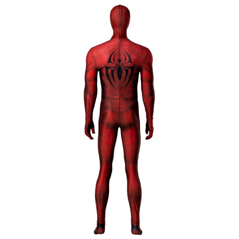 Scarlet Spider Cosplay Costume - Spider - Man: Across the Spider - Verse Authentic Outfit - Coscosmos