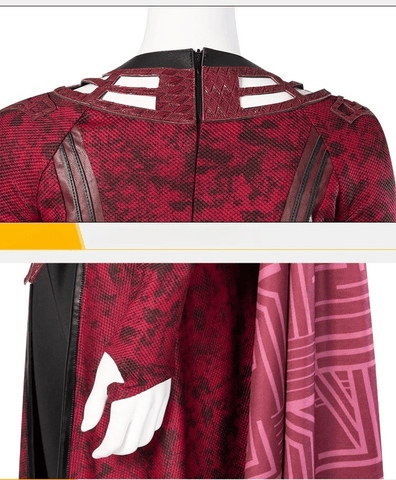 Scarlet Witch Wanda Cosplay Outfit, Doctor Strange in the Multiverse of Madness New Full Set Women Cosplay Costume, Marvel Superhero Fancy Dress - Coscosmos