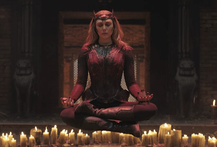 Scarlet Witch Wanda Cosplay Outfit, Doctor Strange in the Multiverse of Madness New Full Set Women Cosplay Costume, Marvel Superhero Fancy Dress - Coscosmos
