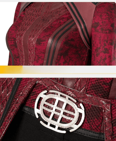 Scarlet Witch Wanda Cosplay Outfit, Doctor Strange in the Multiverse of Madness New Full Set Women Cosplay Costume, Marvel Superhero Fancy Dress - Coscosmos