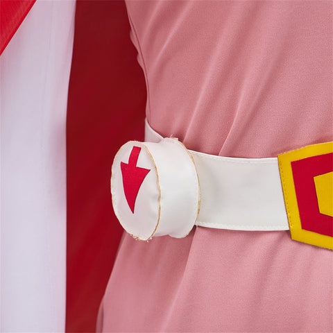 Science Ninja Team Gatchaman Pink Jun Cosplay Costume – Official Anime Outfit - Coscosmos