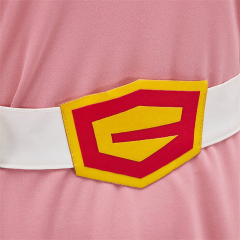 Science Ninja Team Gatchaman Pink Jun Cosplay Costume – Official Anime Outfit - Coscosmos