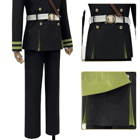 Seraph of the End Yuichiro Hyakuya Moon Demon Army Cosplay Costume - Anime Cosplay Outfit - Coscosmos