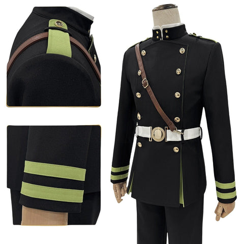 Seraph of the End Yuichiro Hyakuya Moon Demon Army Cosplay Costume - Anime Cosplay Outfit - Coscosmos