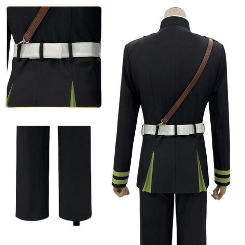 Seraph of the End Yuichiro Hyakuya Moon Demon Army Cosplay Costume - Anime Cosplay Outfit - Coscosmos