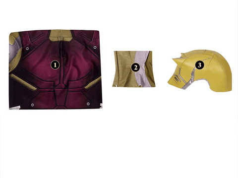 She - Hulk Daredevil Cosplay Costume Bodysuit Jumpsuit Marvel TV Series Official Cosplay Full Set - Coscosmos