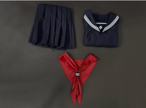 Silent Hill F Fukada Minako Cosplay Costume - Japanese School Uniform JK Outfit - Coscosmos