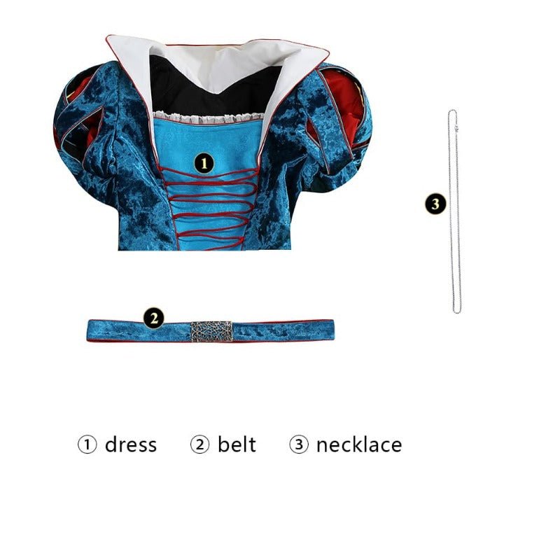 Snow White 2025 Fancy Dress Movie Cosplay Costume for Women - Coscosmos