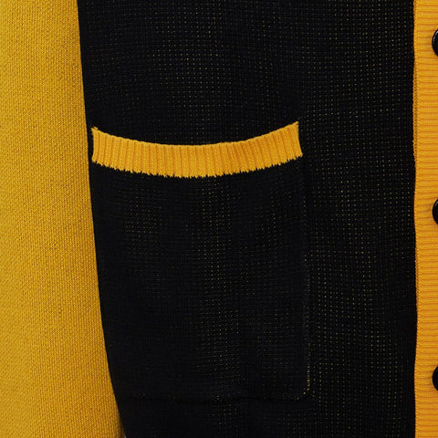 Soul Eater Death the Kid Yellow Sweater Cosplay Costume - Coscosmos