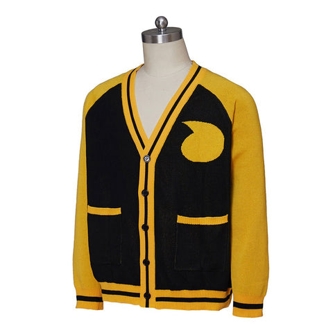 Soul Eater Death the Kid Yellow Sweater Cosplay Costume - Coscosmos