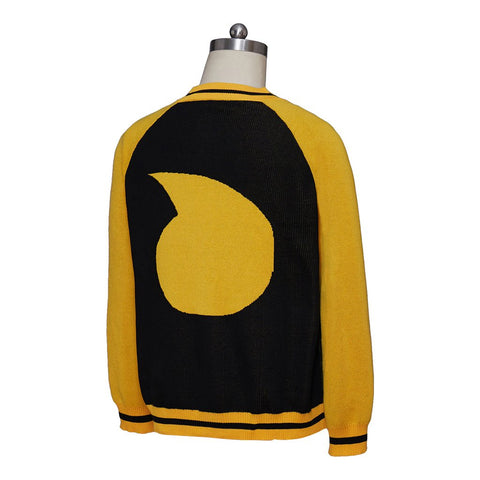 Soul Eater Death the Kid Yellow Sweater Cosplay Costume - Coscosmos