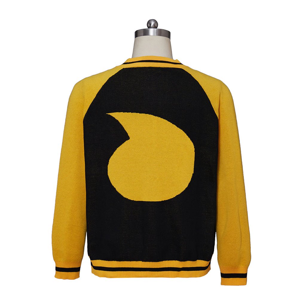Soul Eater Death the Kid Yellow Sweater Cosplay Costume - Coscosmos