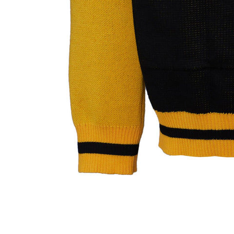 Soul Eater Death the Kid Yellow Sweater Cosplay Costume - Coscosmos