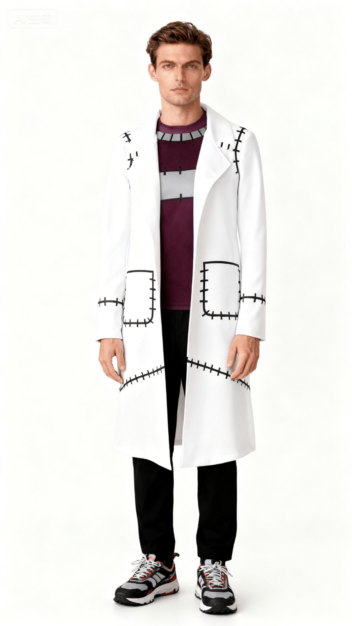 Soul Eater Dr. Franken Stein Cosplay Costume Outfit - Coscosmos