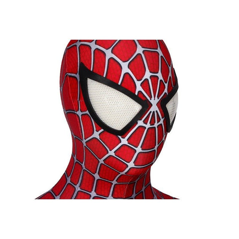 Spider - Man 2 Tobey Maguire Cosplay Costume Bodysuit Zentai Tight Jumpsuit - Coscosmos