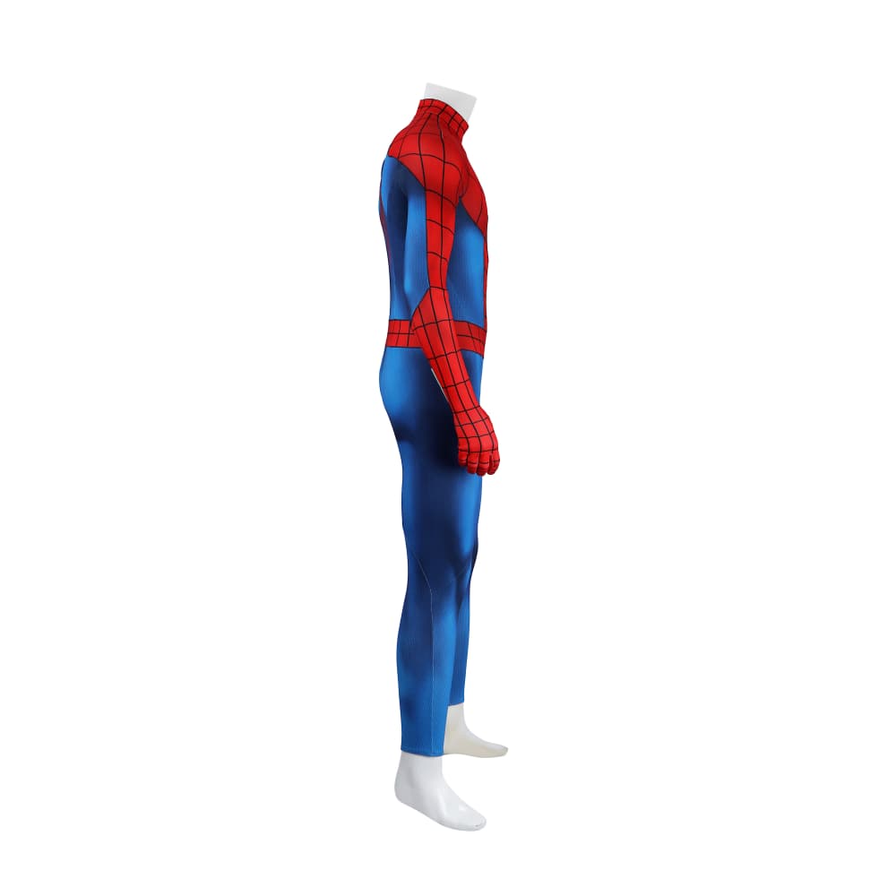 Spider - Man 4: Spider - Man: The New Day Peter Parker Suit* - Official Movie Spandex Costume - Coscosmos