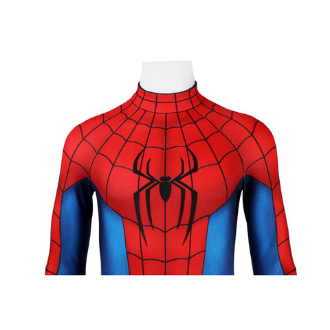 Spider - Man 4: Spider - Man: The New Day Peter Parker Suit* - Official Movie Spandex Costume - Coscosmos