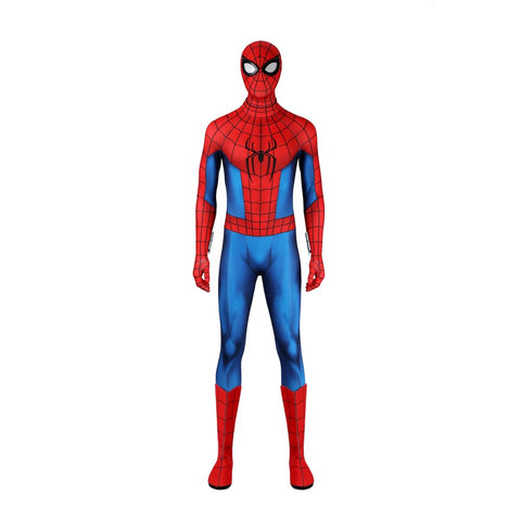 Spider - Man 4: Spider - Man: The New Day Peter Parker Suit* - Official Movie Spandex Costume - Coscosmos