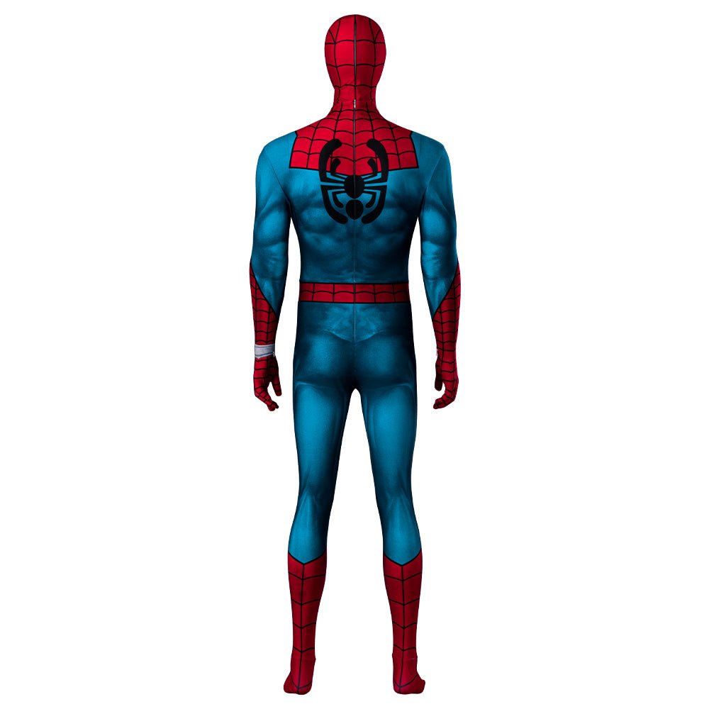 Spider Man Across The Spider Verse Animated Version Spider Man Halloween Cosplay Costume Bodysuit Full Set - Coscosmos