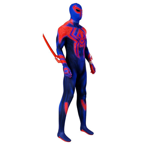 Spider - Man Across the Spider - Verse Cosplay Jumpsuit with Cloak - Coscosmos