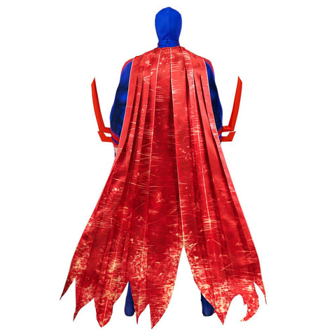 Spider - Man Across the Spider - Verse Cosplay Jumpsuit with Cloak - Coscosmos