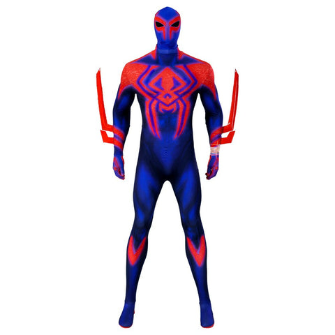 Spider - Man Across the Spider - Verse Cosplay Jumpsuit with Cloak - Coscosmos