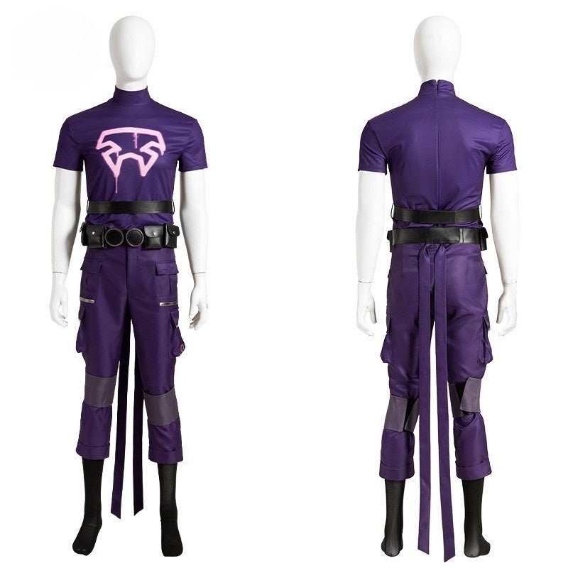 Spider - Man: Across the Spider - Verse Full Set, Marvel Movie Same Style Prowler Costume for Halloween Cosplay Party - Coscosmos