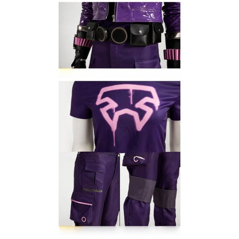 Spider - Man: Across the Spider - Verse Full Set, Marvel Movie Same Style Prowler Costume for Halloween Cosplay Party - Coscosmos