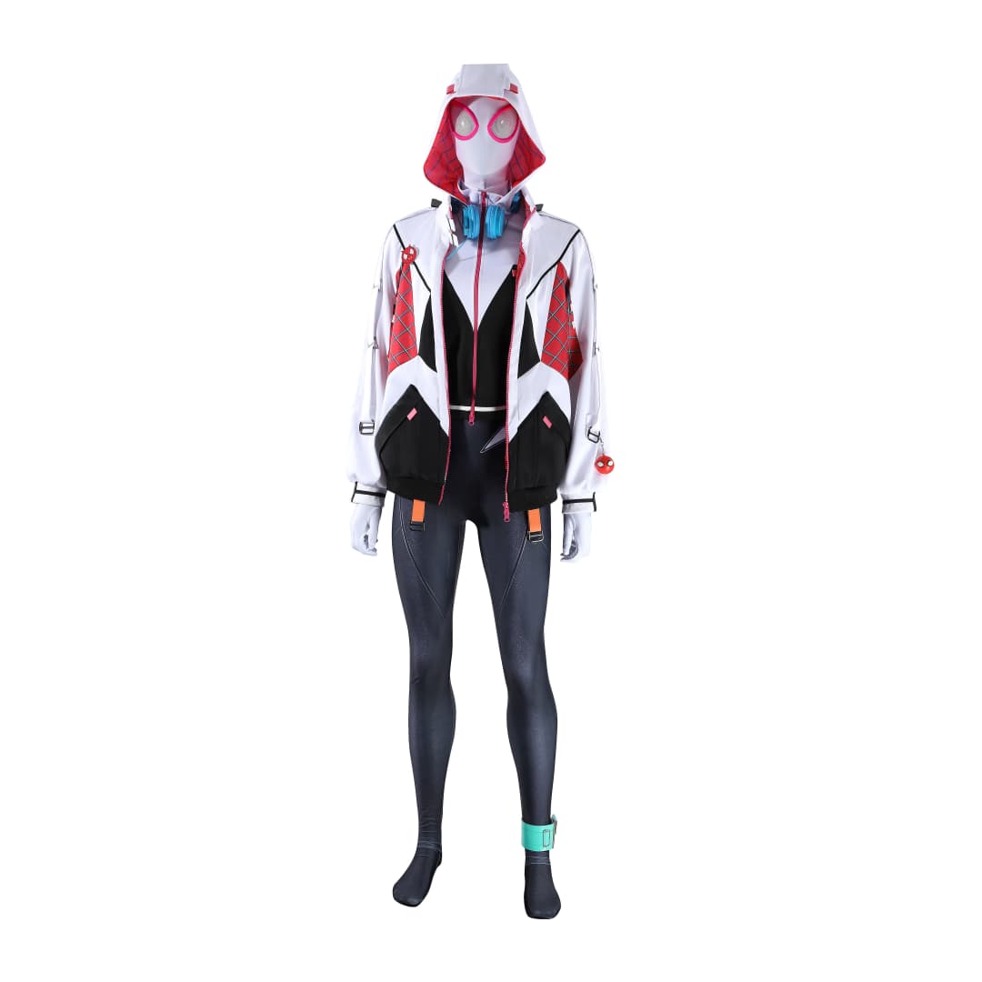 Spider - Man: Across the Spider - Verse Gwen Stacy Cosplay Costume - Coscosmos