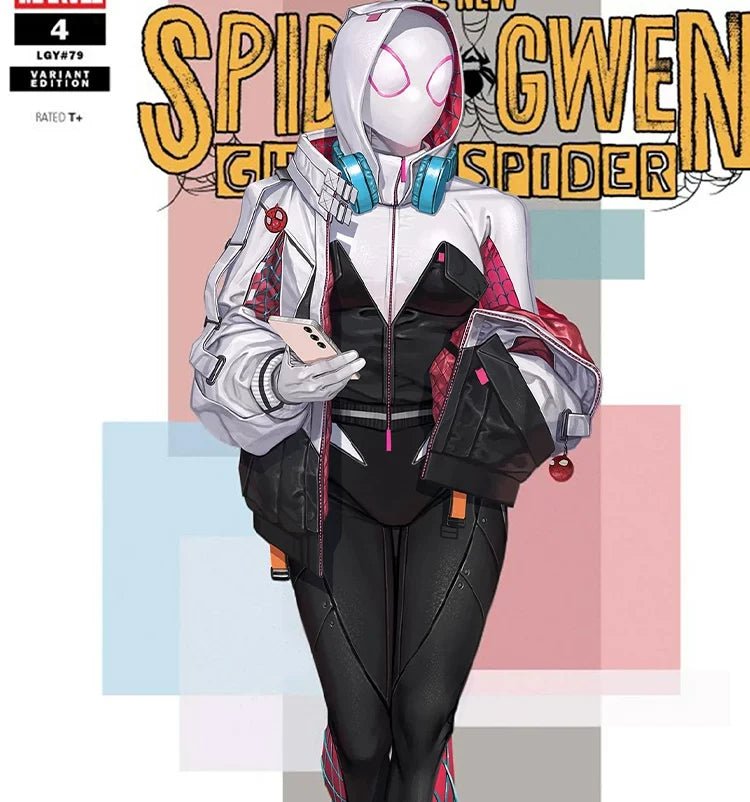 Spider - Man: Across the Spider - Verse Gwen Stacy Cosplay Costume - Coscosmos