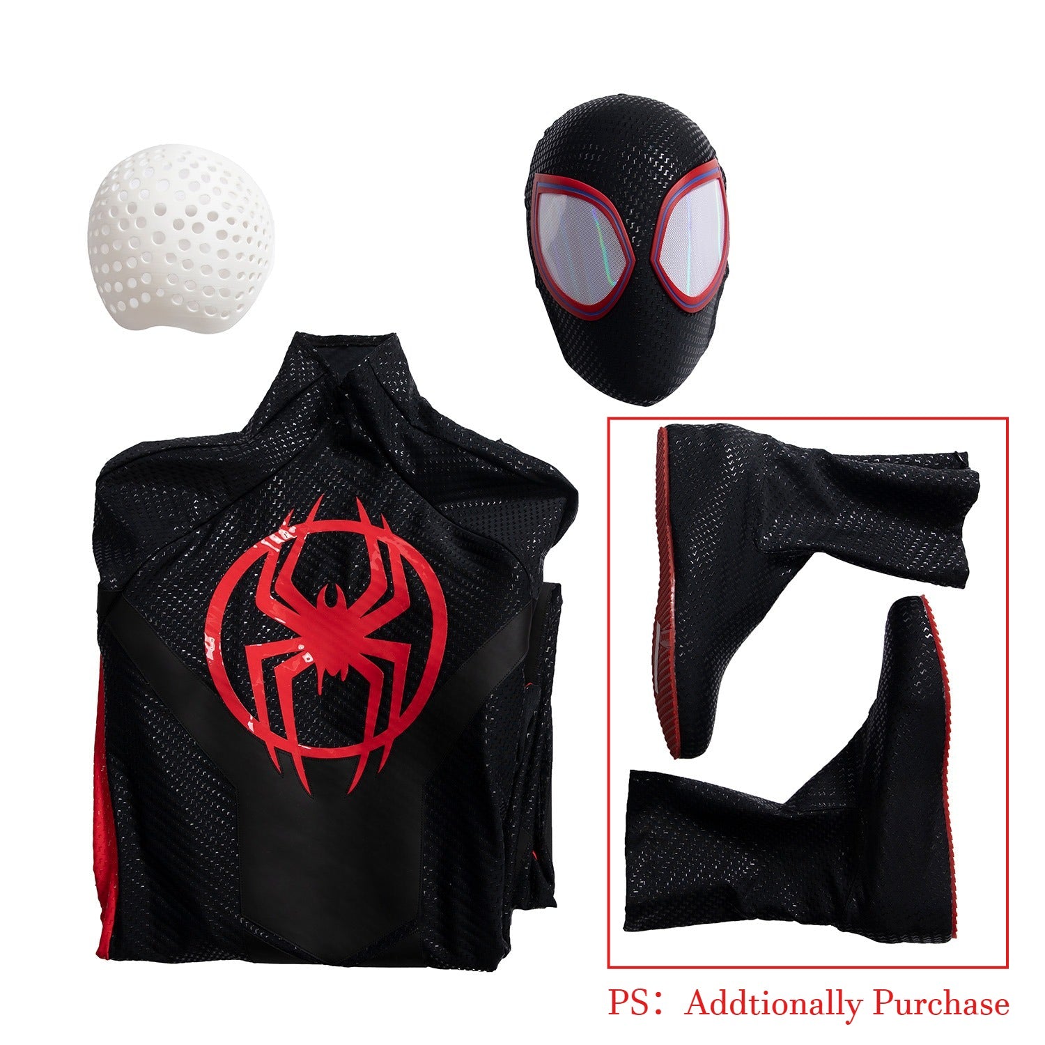 Spider-Man: Across the Spider-Verse Miles Morales Cosplay Costume - Coscosmos