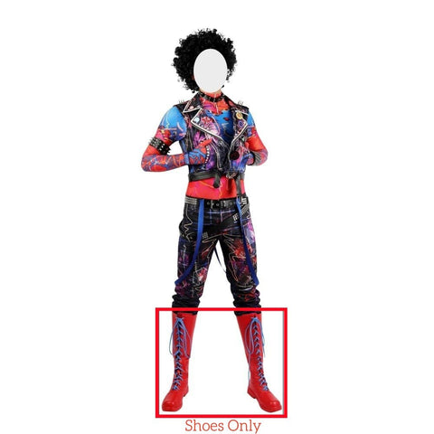 Spider-Man: Across the Spider-Verse - Spider-Punk Hobie Brown Cosplay Costume Full Set - Coscosmos