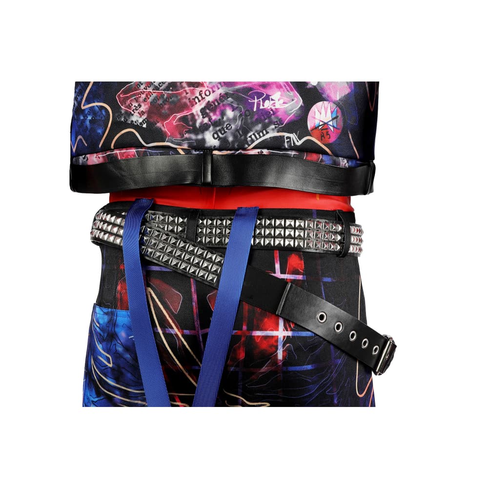 Spider - Man: Across the Spider - Verse - Spider - Punk Hobie Brown Cosplay Costume Full Set - Coscosmos