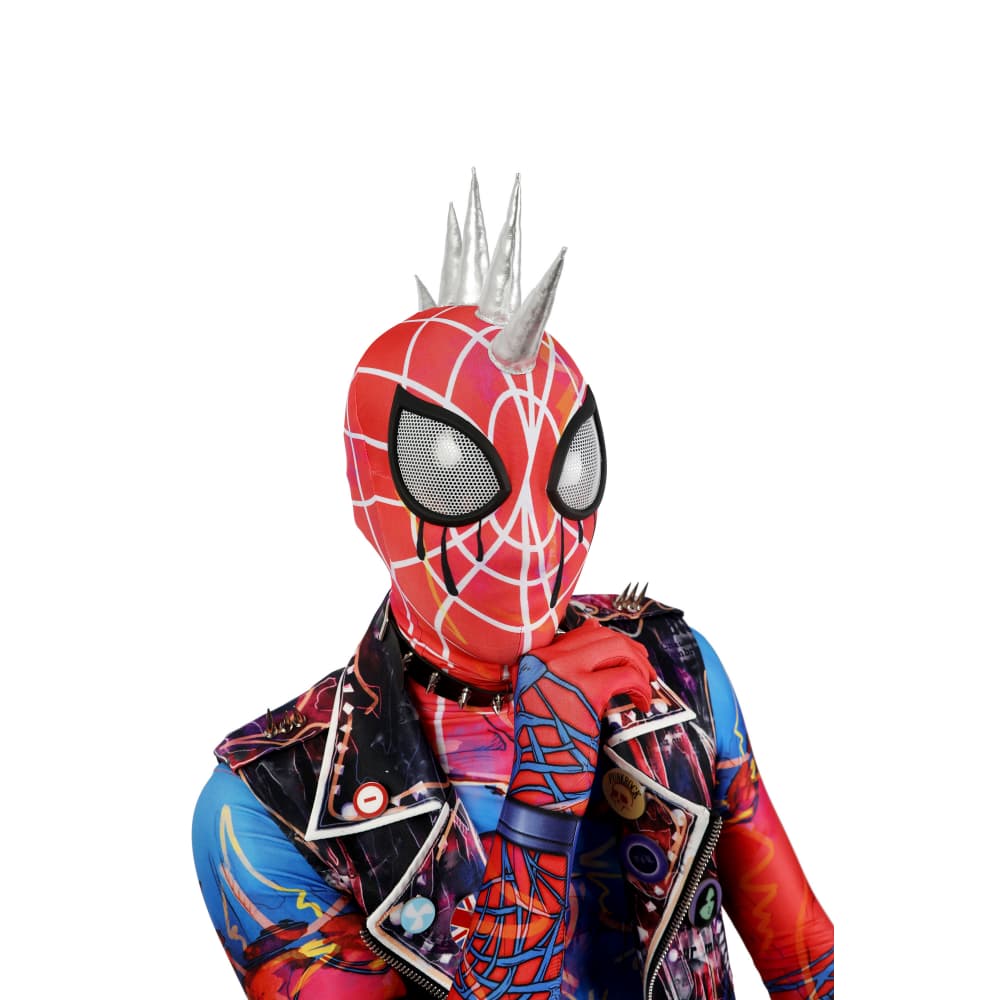 Spider - Man: Across the Spider - Verse - Spider - Punk Hobie Brown Cosplay Costume Full Set - Coscosmos