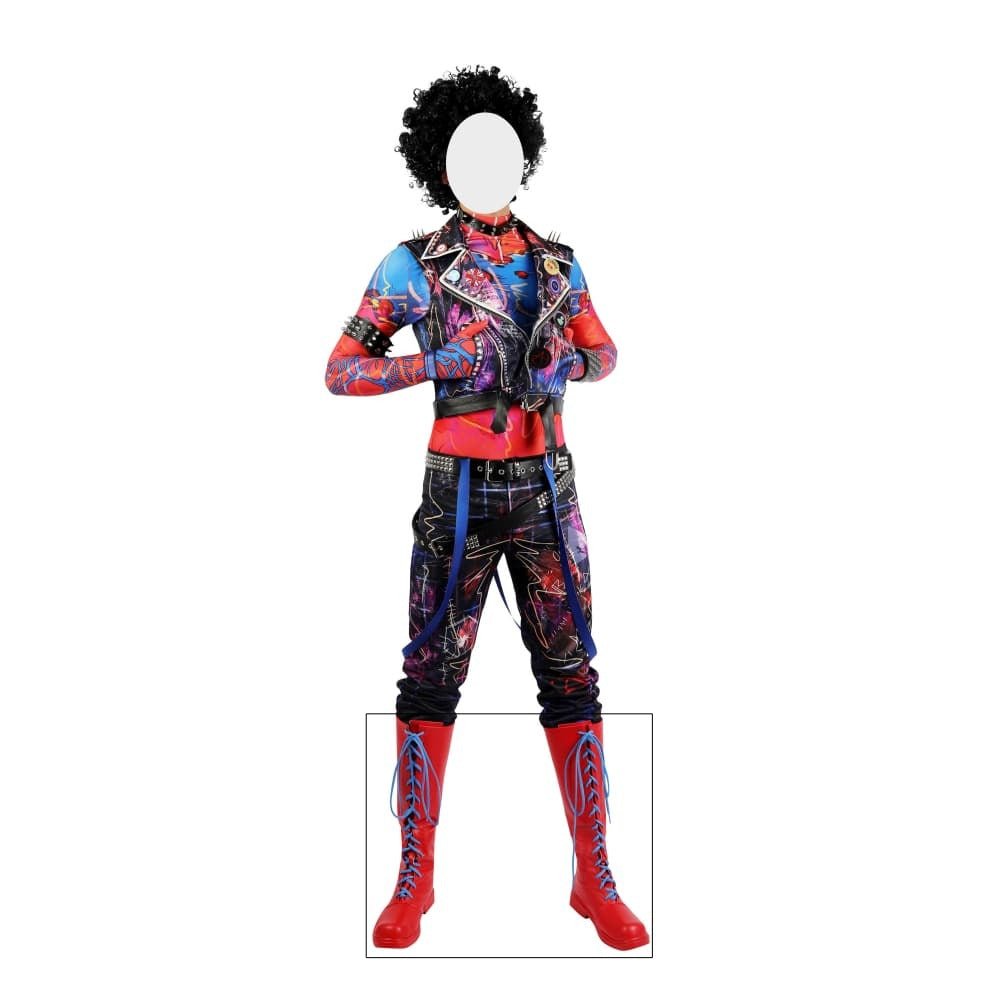 Spider - Man: Across the Spider - Verse - Spider - Punk Hobie Brown Cosplay Costume Full Set - Coscosmos