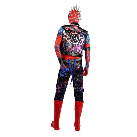 Spider - Man: Across the Spider - Verse - Spider - Punk Hobie Brown Cosplay Costume Full Set - Coscosmos
