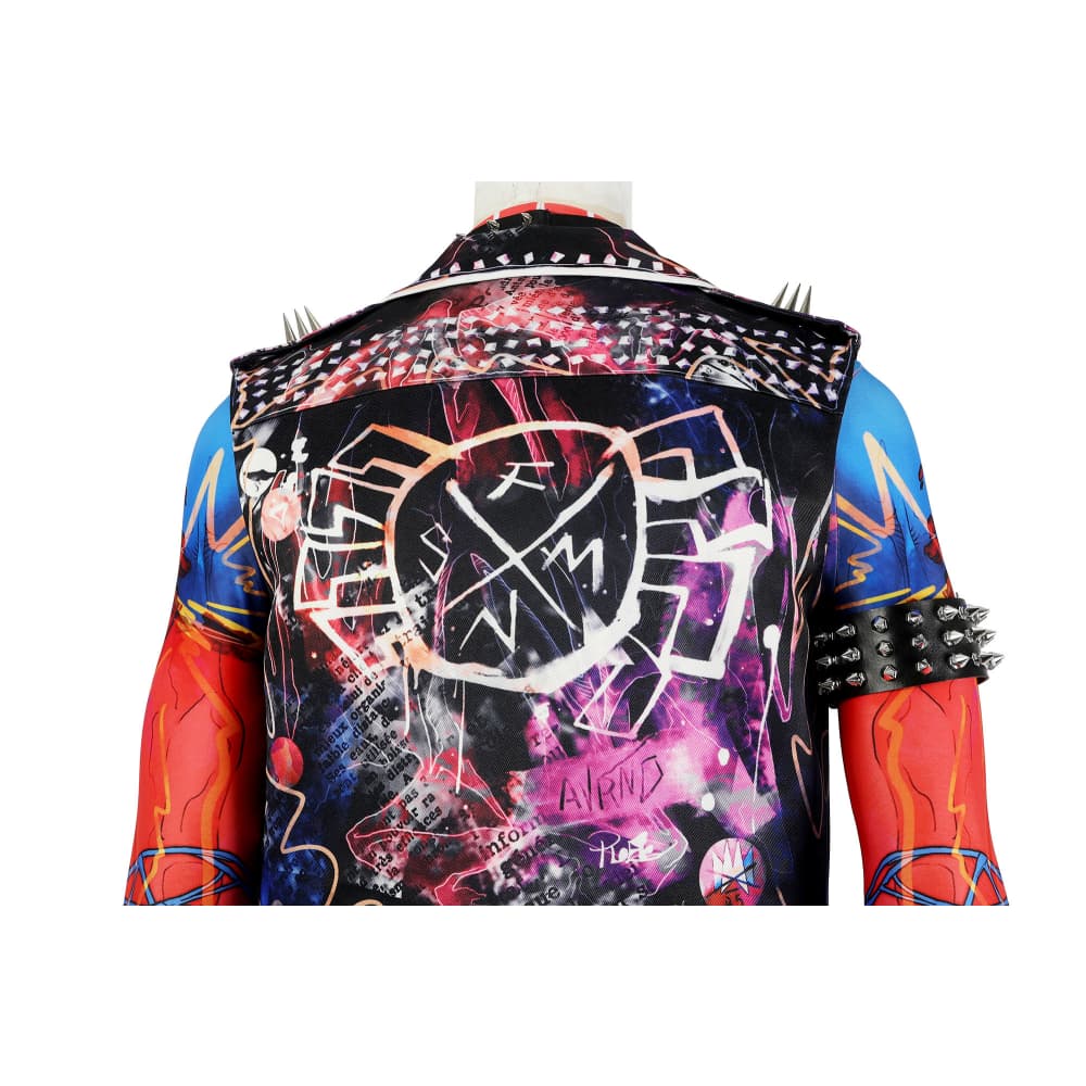 Spider - Man: Across the Spider - Verse - Spider - Punk Hobie Brown Cosplay Costume Full Set - Coscosmos