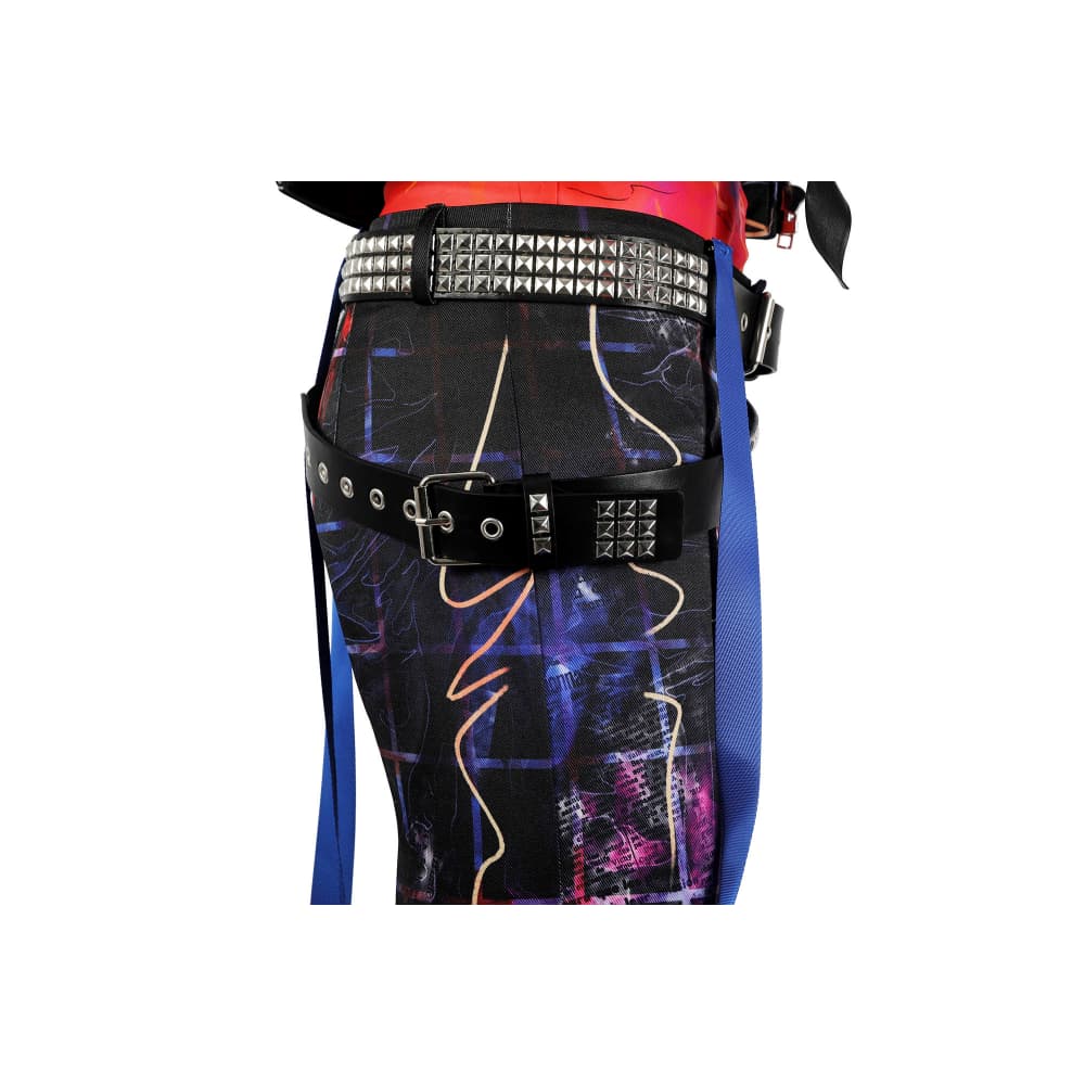 Spider - Man: Across the Spider - Verse - Spider - Punk Hobie Brown Cosplay Costume Full Set - Coscosmos