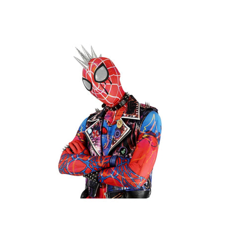 Spider - Man: Across the Spider - Verse - Spider - Punk Hobie Brown Cosplay Costume Full Set - Coscosmos